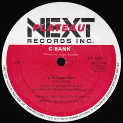 C-Bank / Jenny Burton One More Shot USED VINYL 12INCH 33 S RPM