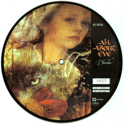 All About Eve December USED VINYL 7INCH 33 S RPM 45 RPM SINGLE LIMITED EDITION NUMBERED PICTURE DISC