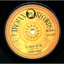 Desmond Dekker It Gotta Be So / The First Time, For A Long Time USED VINYL 7INCH