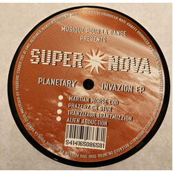 Super Nova (2) Planetary Invazion EP USED VINYL 12INCH EP REISSUE