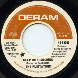 The Flirtations Keep On Searching USED VINYL 7INCH 45 RPM SINGLE PROMO