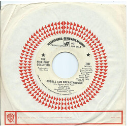 The Mike Post Coalition Bubble Gum Breakthrough USED VINYL 7INCH 45 RPM PROMO