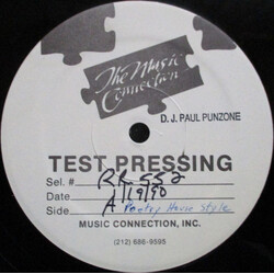 J.D. (4) / Inovator Dee Poetry House Style USED VINYL 12INCH 33 S RPM TEST PRESSING
