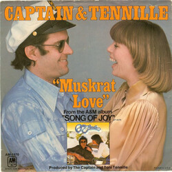 Captain And Tennille Muskrat Love USED VINYL 7INCH 45 RPM SINGLE STYRENE