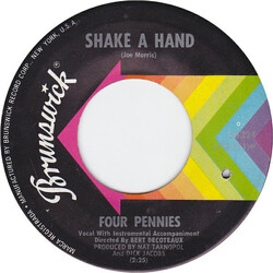 The Four Pennies (2) Shake A Hand / 'Tis The Season USED VINYL 7INCH 45 RPM SINGLE