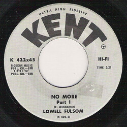Lowell Fulsom No More VINYL 7" USED