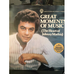 Johnny Mathis Great Moments In Music (The Heart Of Johnny Mathis) Vinyl LP USED