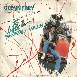Glenn Frey / Harold Faltermeyer The Heat Is On / Shoot Out USED VINYL 7INCH 45 RPM SINGLE