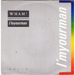 Wham! I'm Your Man VINYL 7" USED