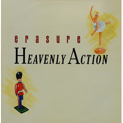 Erasure Heavenly Action VINYL 12" USED