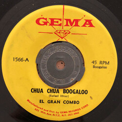 El Gran Combo Chua Chua Boogaloo USED VINYL 7INCH