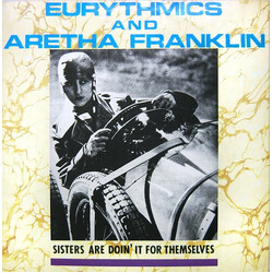 Eurythmics / Aretha Franklin Sisters Are Doin' It For Themselves USED VINYL 12INCH SINGLE 45 RPM