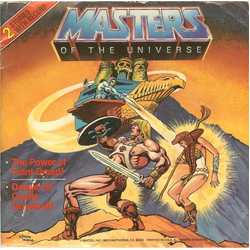 Masters Of The Universe (3) The Power Of Point Dread! / Danger At Castle Grayskull! Vinyl 7" USED