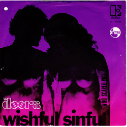 The Doors Wishful Sinful Vinyl 7" USED