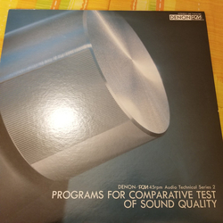 Various Programs For Comparative Test Of Sound Quality Vinyl LP USED