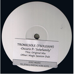 Oscuro P Solefamily USED VINYL 12INCH WHITE LABEL