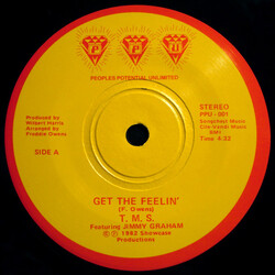 T. M. S. / Caprice (11) Get The Feelin' / Candy Man USED VINYL 7INCH 45 RPM REPRESS STEREO