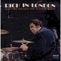 Buddy Rich Rich In London (Buddy Rich Recorded Live At Ronnie Scott's) Vinyl LP USED