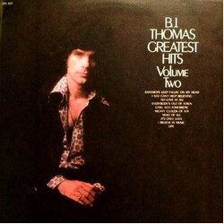 B.J. Thomas Greatest Hits Volume Two Vinyl LP USED