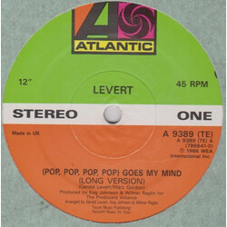 Levert (Pop, Pop, Pop, Pop) Goes My Mind Vinyl 12" USED