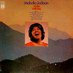 Mahalia Jackson Abide With Me Vinyl LP USED