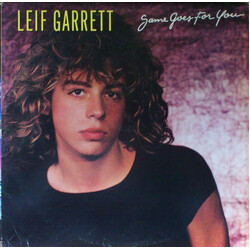 Leif Garrett Same Goes For You Vinyl LP USED