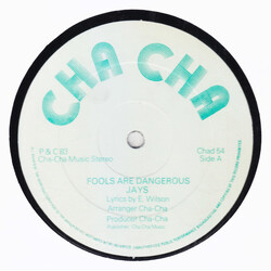 The Jays / The Wild Bunch (2) Fools Are Dangerous / Dangerous USED VINYL 12INCH
