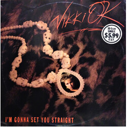 Nikki Ok I'm Gonna Set You Straight USED VINYL 12INCH 45 RPM SINGLE