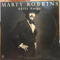Marty Robbins Adios Amigo Vinyl LP USED