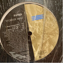 Patra Worker Man USED VINYL 12INCH REISSUE