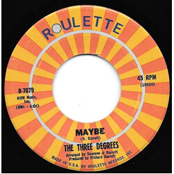 The Three Degrees Maybe / Collage USED VINYL 7INCH 45 RPM