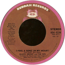 Gladys Knight And The Pips I Feel A Song (In My Heart) USED VINYL 7INCH 45 RPM STYRENE
