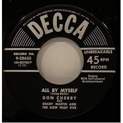 Don Cherry (2) / Grady Martin / The Slew Foot Five All By Myself / If They Should Ask Me USED VINYL 7INCH 45 RPM