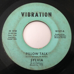 Sylvia Robinson Pillow Talk / My Thing USED VINYL 7INCH 45 RPM SINGLE MONO