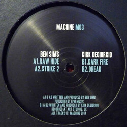 Ben Sims / Kirk Degiorgio M03 USED VINYL 12INCH