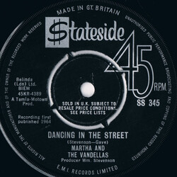Martha Reeves & The Vandellas Dancing In The Street USED VINYL 7INCH 45 RPM SINGLE