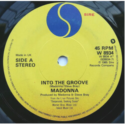 Madonna Into The Groove USED VINYL 7INCH 45 RPM SINGLE