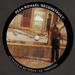 Pean Romael Reconstruct USED VINYL 12INCH 33 S RPM