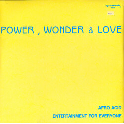 Power, Wonder & Love Afro Acid / Entertainment For Everyone USED VINYL 12INCH