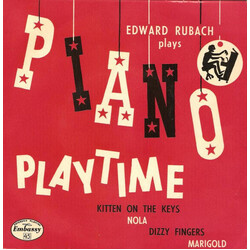 Edward Rubach Piano Playtime USED VINYL 7INCH EP 45 RPM