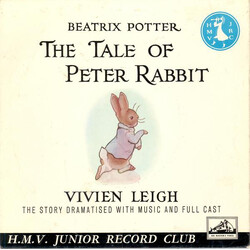 Beatrix Potter / Vivien Leigh The Tale Of Peter Rabbit USED VINYL 7INCH 45 RPM EP NUMBERED