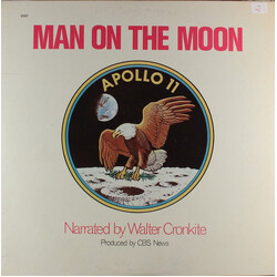 Walter Cronkite Man On The Moon Vinyl LP USED
