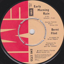 Berni Flint Early Morning Rain Vinyl 7" USED
