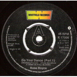 Rose Royce Do Your Dance USED VINYL 7INCH 45 RPM