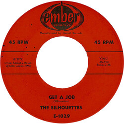 The Silhouettes Get A Job / I Am Lonely USED VINYL 7INCH 45 RPM SINGLE