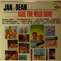 Jan & Dean Ride The Wild Surf Vinyl LP USED