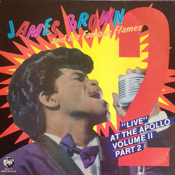 James Brown & The Famous Flames "Live" At The Apollo Volume II (Part 2) Vinyl LP USED