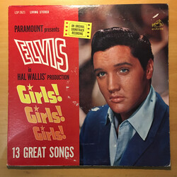 Elvis Presley Girls! Girls! Girls! Vinyl LP USED