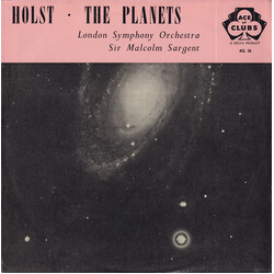 Gustav Holst / Sir Malcolm Sargent / London Symphony Orchestra The Planets, Op. 32 Vinyl LP USED