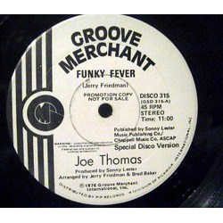 Joe Thomas Funky Fever / Polarizer Vinyl 12" USED